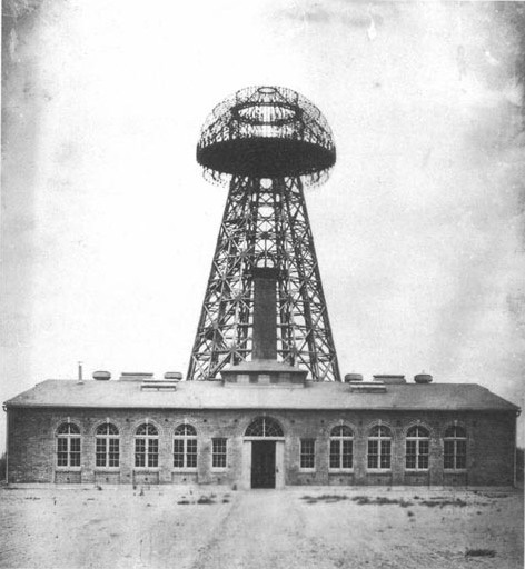 Tesla Broadcast Tower 1904