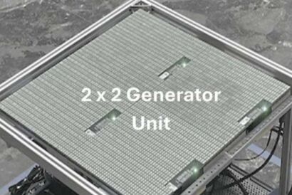 GuRu Wireless has announced a mm-wave phased array with over 70,000 transmitters, intended to transmit power wirelessly to persistent drones.