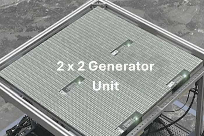 GuRu Wireless has announced a mm-wave phased array with over 70,000 transmitters, intended to transmit power wirelessly to persistent drones.
