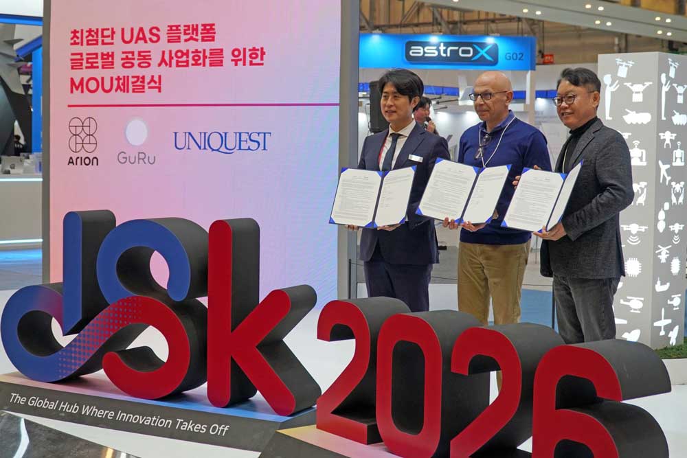 GuRu Wireless, Uniquest and Arion Advance Persistent sUAS Capability for Korean Defense and National Security Applications
